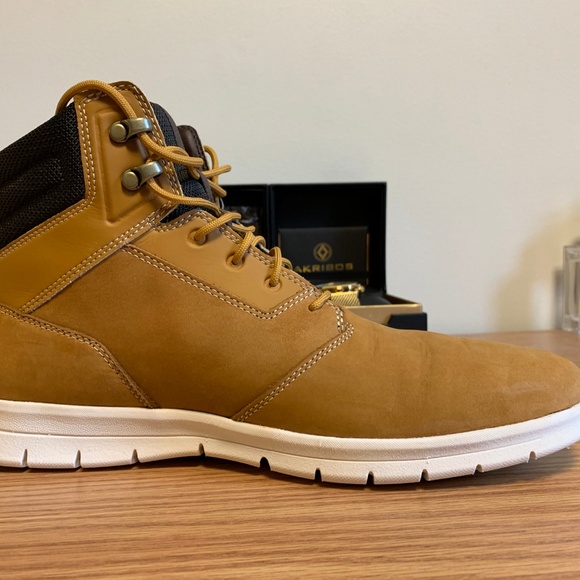 timberland men's graydon memory foam water resistant sneaker boot